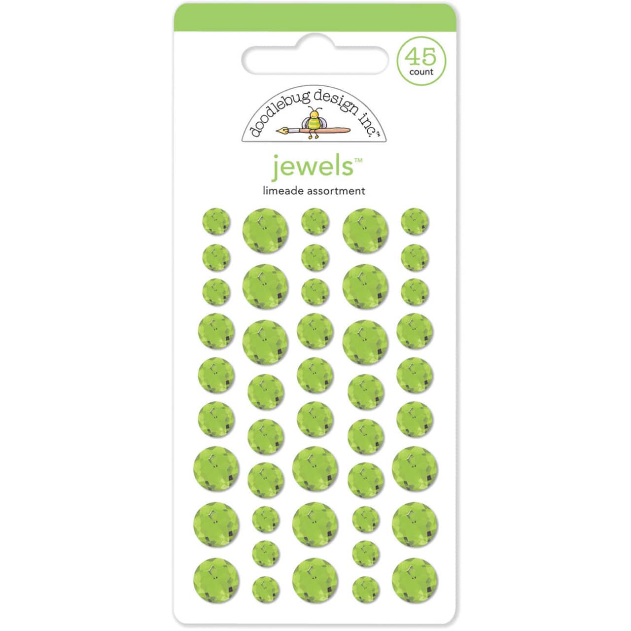 Doodlebug Design Inc.™ Jewels™ Adhesive Gems, 45ct.